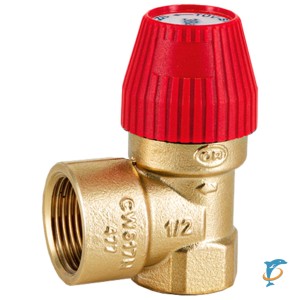 STOUT Клапан предохранительный для отопления 30 x 1/2 (477.132)  (SVS-0010-003015)
