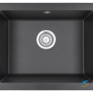 Кухонная мойка Granula GR-5551 чёрный (GR-5551 черный)