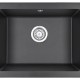Кухонная мойка Granula GR-5551 чёрный  (GR-5551 черный)