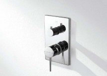 Смеситель встраиваемый в стену Bravat Arc (2-функц) — 