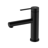 Смеситель для раковины Rossinka Rodchenko RSF-1712S-BL, черный матовый &mdash; 