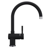 Смеситель для кухонной мойки Ulgran Quartz UQ-021 уголь — 