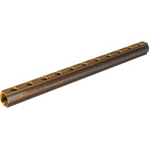 Распределительный коллектор LUXOR CD 457/11 —  Коллекторы распределительные 1", выходы с внутренней резьбой 1/2" и с резьбой под клапан выпуска воздуха VS 604/A-1/2" 