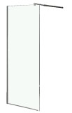 Душевая перегородка LORANTO Walk-in 110х200 регулируемый кронштейн 80-100, прозрачное стекло 8 мм, профиль хром (CS-L1020 110) — 