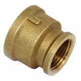 Муфта TIM переходная 1 1/4-1'' (латунь) — Муфта переходная соединяет трубы разного диаметра одного направления.
