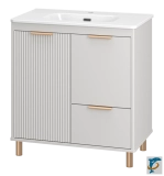 Тумба с раковиной Brevita Risacca Crema 80 — 