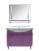Тумба для комплекта Misty Эмма 105 прямая, сиреневая