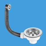 Слив-перелив под круглое отверстие​ McAlpine OR2-113S — 