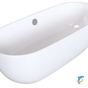 Акриловая ванна отдельно стоящая GROSSMAN Classic (150x75x58) (GR-2401)