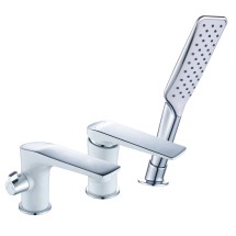 Смеситель встраиваемый Lemark Allegro LM5945CW на борт ванны — 