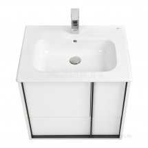 Тумба под раковину Aquaton Ривьера 60 белый матовый 1A238801RVX20 — 