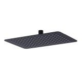 Лейка душевая Lemark LM9490BL верхняя, прямоугольная 300х200мм, нерж.сталь/черный — 