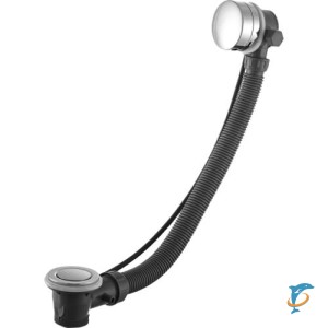 F0700700 Система набора воды с комплектом для слива и перелива, хром, шт  (F0700700)