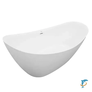 Ванна акриловая свободностоящая Azario GARDENIA Matt 1700*770*720 в комплекте с сифоном и металлической рамой (AZ-6608M) (AZ-6608M)