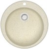 Кухонная мойка AZARIO Vital 507x507x200 искусственный мрамор, цвет Бежевый (CS00078344) — 
