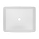 Раковина накладная Azario 505х400х110 прямоугольная, белый глянец (AZ-7050K)  (AZ-7050K)