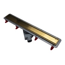 Душевой лоток POINT Деметра золото 450 арт PN50645G — 