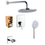 Встраиваемая душевая система Azario TEVIS AZ-15490721 хром — 