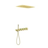 Душевая система встроенная с термостатом Timo Saona SX-2319/17SM золото матовое — 