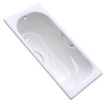 Чугунная ванна Aqualux 170x80 ZYA 19 — Форма: Прямоугольная; Материал: Чугун;  Габариты (дшв):; 170x80x40,2; Объём, л: 139; Покрытие дна: антискольжение; Ручки: с ручками в комплекте  ;Ножки: с ножками в комплекте ;