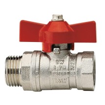 Шаровый кран Itap 1&quot; серии Vienna 119 — Кран шаровой муфта/резьба стандартный проход  (бабочка)