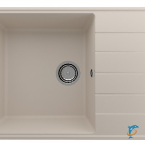 Мойка ULGRAN Quartz Prima 700 Лен  (Prima 700-02)