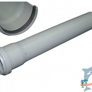 Труба канализационная Ф32-0,50м (Millennium)  (500005.М)