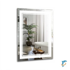 Зеркало AZARIO GRAND 600Х800 подсветка с диммером, сенсорный выключатель (ФР-00001397)  (ФР-00001397)