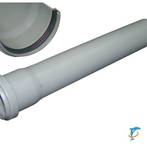 Труба канализационная Ф50-2,00м (Millennium) 1,8мм  (500053.М)