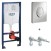 Система инсталляции для унитазов Grohe Rapid SL (38721001) хром