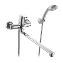 Смеситель для ванны с длинным изливом Flores FLOSBL0M02 — Смеситель для ванны с длинным изливом, Flores, Milardo, FLOSBL0M02