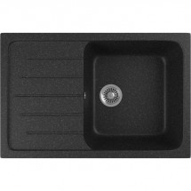 Кухонная мойка GreenStone GRS-76-308 черная — 