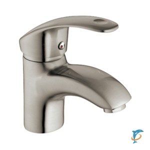 Смеситель для раковины HAIBA HB1021-5 латунь, сатин  (HB1021-5)