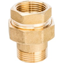 Stout Разъемное соединение &quot;американка&quot; ВН, уплотнение под гайкой по плоскости, 1” — 