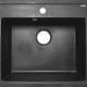 Кухонная мойка AZARIO Litos 570x505x200 искусственный мрамор, цвет Черный (CS00078325)  (CS00078325)