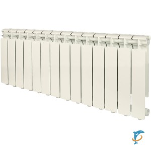 Stout Bravo 350 14 секций радиатор алюминиевый боковое подключение  (SRA-0110-035014)