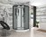Душевая кабина Niagara Premium NG-6902-01D BLACK (100х100х220) ,стекло тонированное