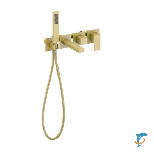 Смеситель встроенный для ванны с душем Timo Selene 2014/17YSM золото матовое  (2014/17YSM)