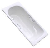 Чугунная ванна Aqualux 180x85 ZYA 24С-2 &mdash; Форма: Прямоугольная; Материал: Чугун;  Габариты (дшв):; 180x85x43,2; Объём, л: -; Покрытие дна: антискольжение; Ручки: с ручками в комплекте  ;Ножки: с ножками в комплекте ;