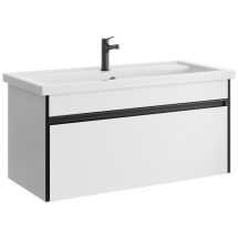 Тумба с раковиной Aqwella Urban 100 подвесная — 