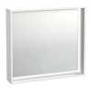 Зеркало Cersanit LOUNA 80 с подсветкой прямоугольное универсальная белый — 