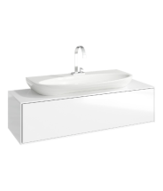 Тумба с раковиной Aqwella 5 Stars Genesis 120 подвесная белый — 