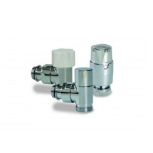 Термостатический комплект угловой LUXOR KT 259/A, хром —  Комплекты термостатических вентилей для радиаторов 