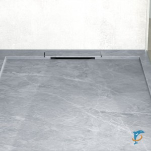 Душевой поддон ESBANO ESP-LM128VG Серый мрамор  (ESP-LM128VG)