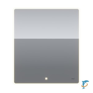 Зеркало Dreja POINT 70x80 см, сенсорный выключатель, LED-подсветка (99.9028)