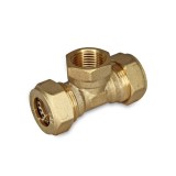 Тройник для нержавеющей трубы 15 x 1/2 г. x 15 Millennium TNF1215 — 