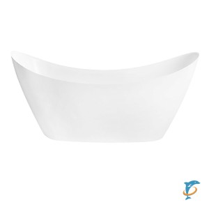 Ванна акриловая Azario MELADO 1700х750х720 белая, свободностоящая в комплекте с сифоном и металлическими ножками (AZ-6107-17W)  (AZ-6107-17W)