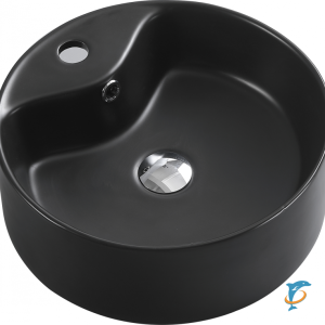Раковина накладная ESBANO BERYL (Матовый чёрный) (ESRNBERYMB)