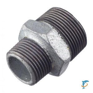 Чугунный ниппель переходной оцинкованный EE 2"-11/4 (245 2-11/4 EE)