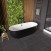 Акриловая ванна отдельно стоящая GROSSMAN Black Classic (170x80x58)